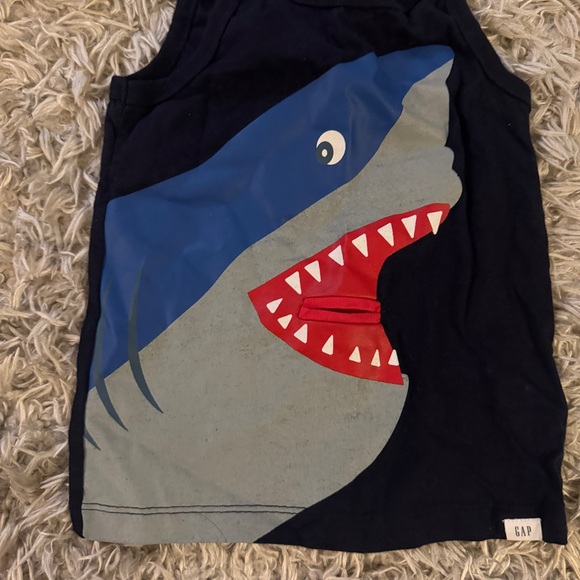 Gap Navy Blue Shark Tank Top - Picture 5 of 5